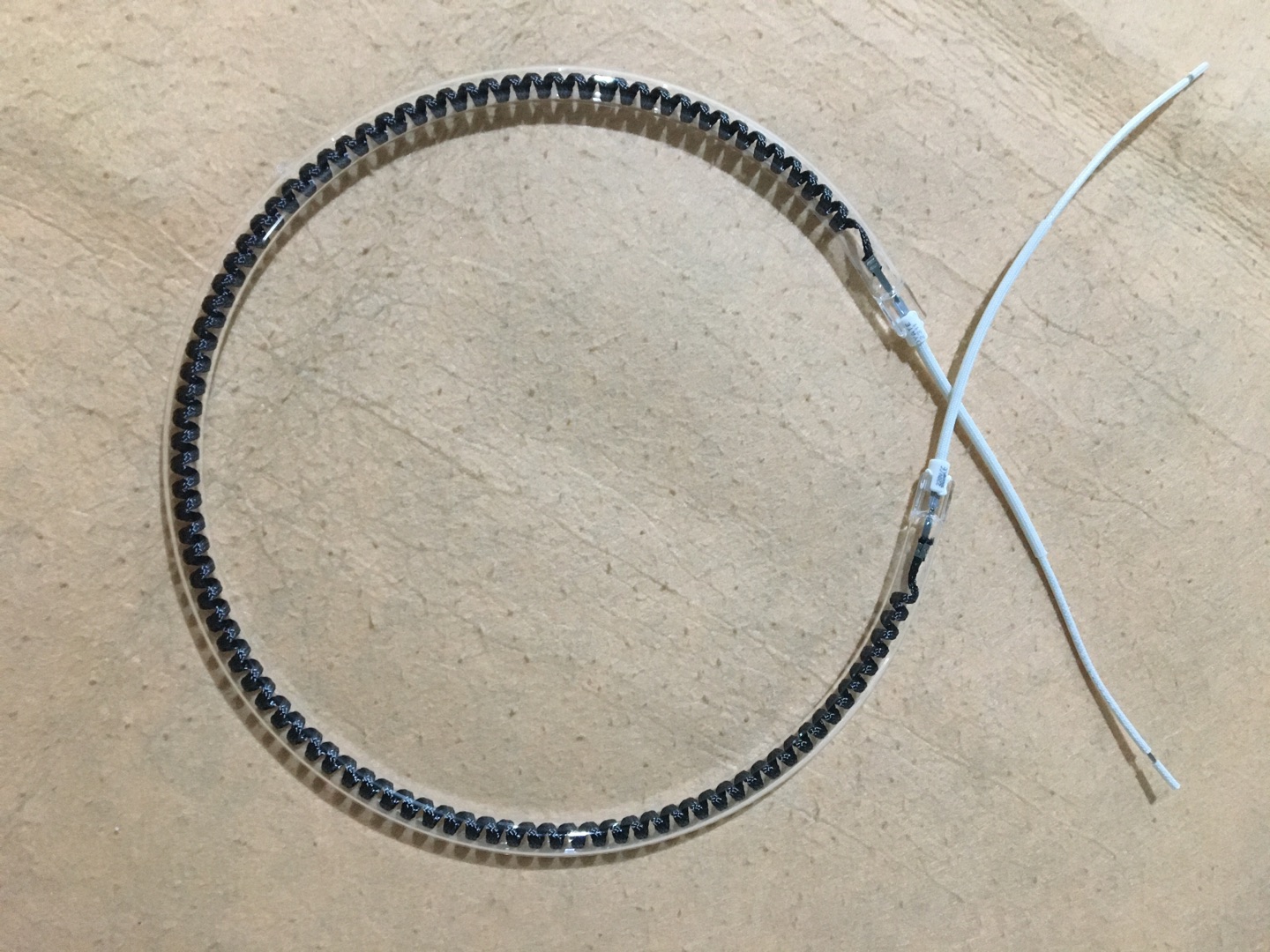 quartz carbon heating element