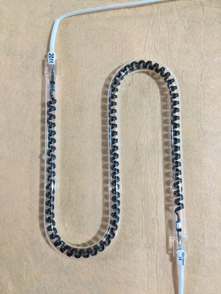 quartz carbon infrared heating lamp