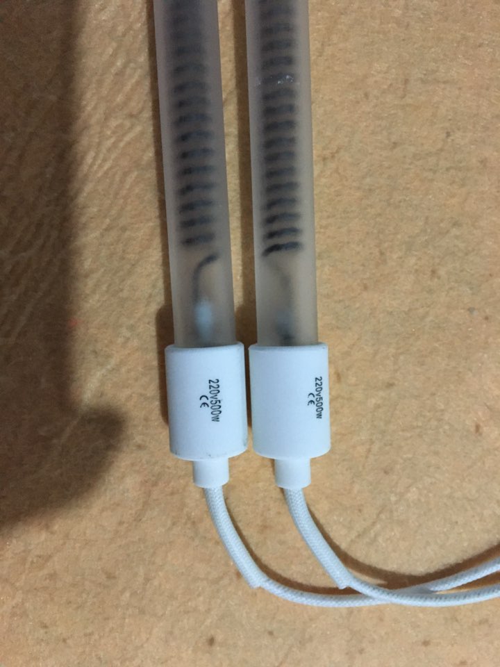 Carbon quartz tube
