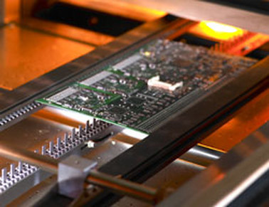 Smart meter PCB heating lamp