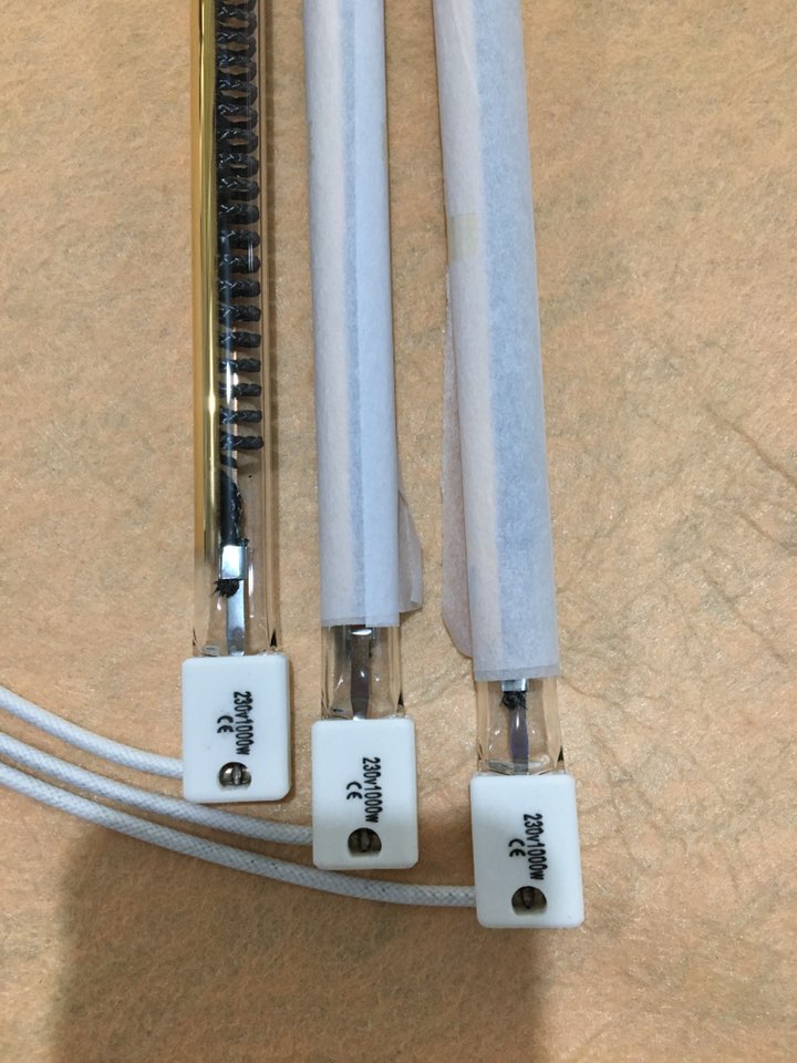 Technical Specifications of 1000W Clear Quartz Carbon Heating Tubes for Laminating Equipment