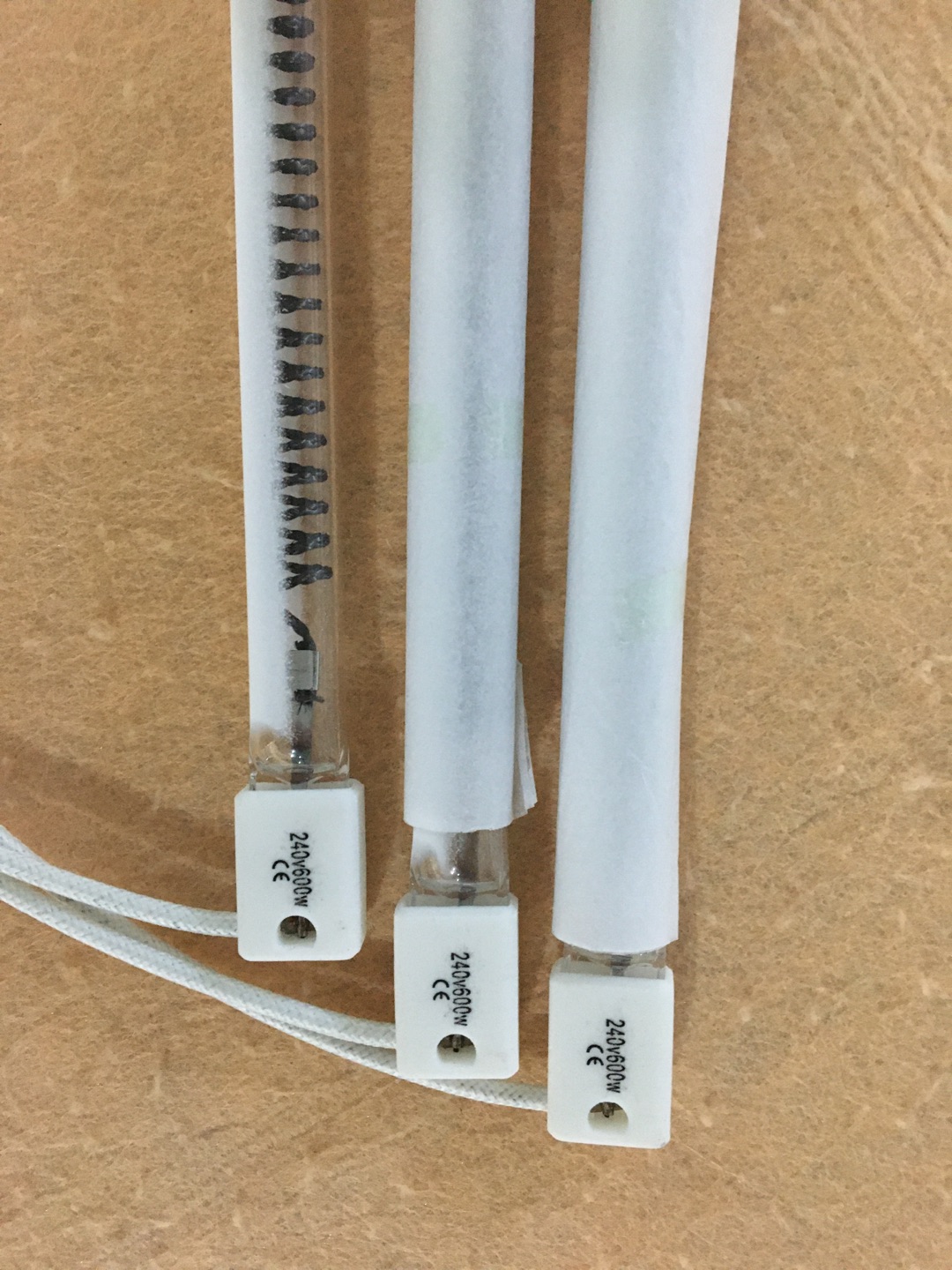 1500w infrared heating tube high quality carbon infrared heating tube 1000w