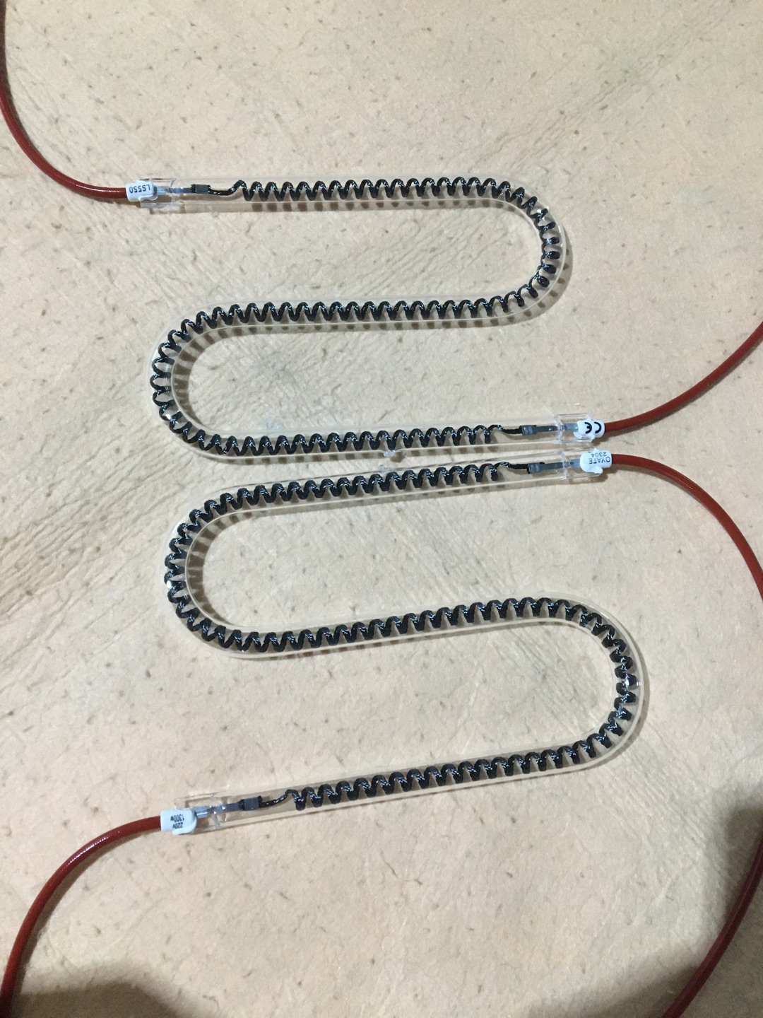 CE certification Carbon Fiber Heating Lamp