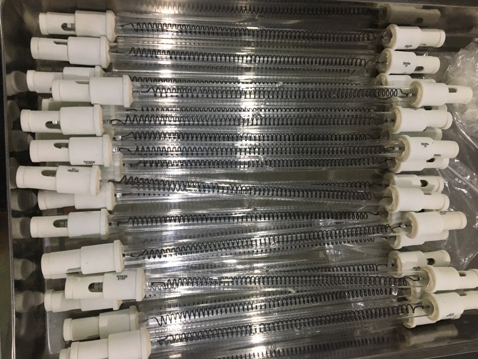 740mm 220v 1200w Quartz Carbon Heat Lamp